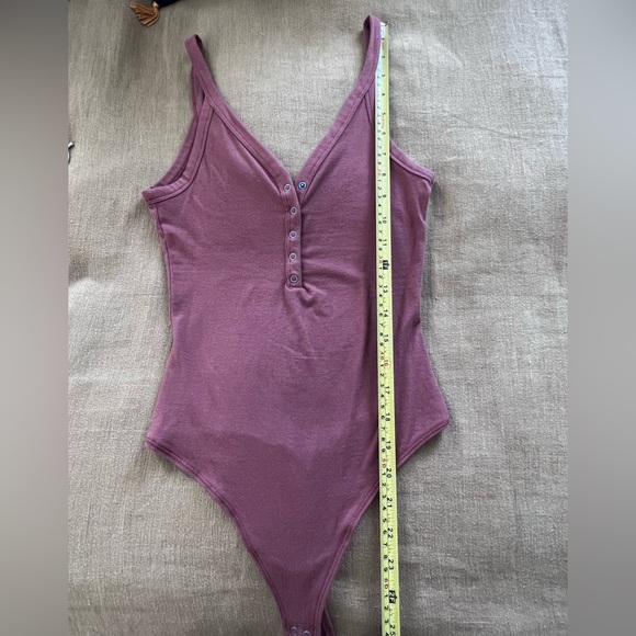 ABERCROMBIE & FITCH bodysuit in beautiful terracotta color - Picture 2 of 6